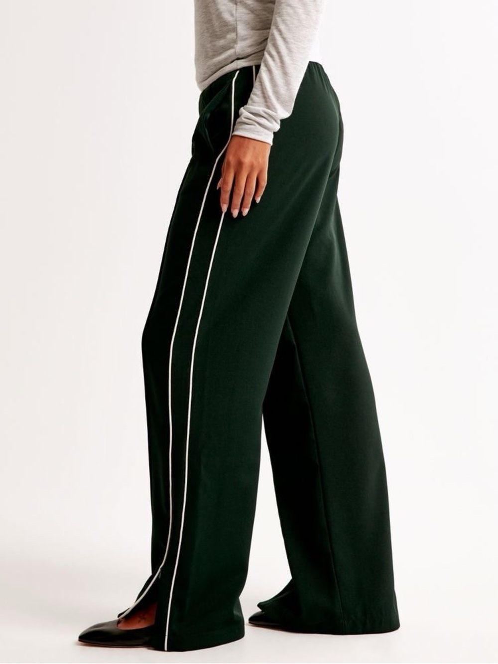 Pull-On Track Pant | Deep Green